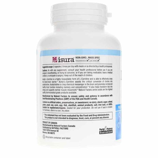 Acetyl-L-Carnitine 500 Mg, NF